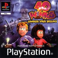 40 Winks Playstation US box art